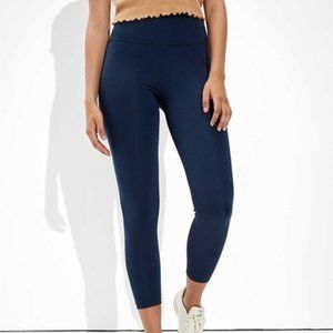 Aerie Navy Blue 7/8 Play Athletic Leggings Size XS